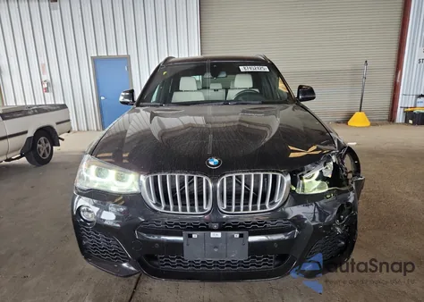 2017 BMW X3 xDrive35I z USA, uszkodzony, nr VIN 5UXWX7C36H0U43901